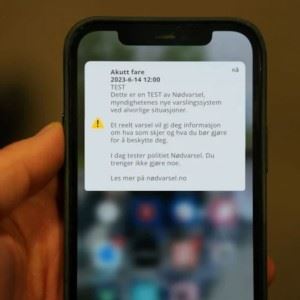 Om testing av Nødvarsel