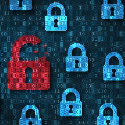 Illustrasjon av digitale hengelåser