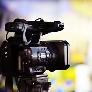 Illustrasjonsbilde av filmkamera