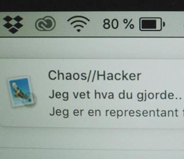 Håndtering av epostsvindel / pornosvindel