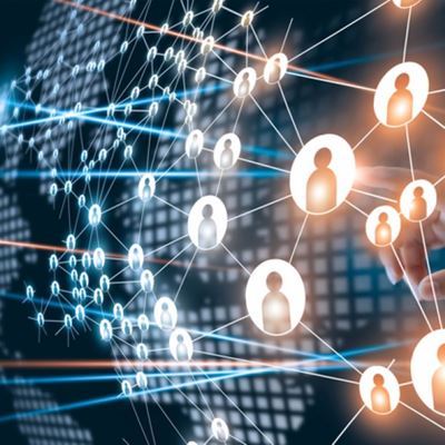 Illustrasjon av verden og data