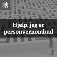 Logo av podkastserien "Hjelp, jeg er personvernombud"
