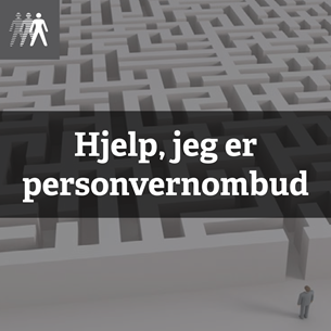 Logo av podkastserien "Hjelp, jeg er personvernombud"