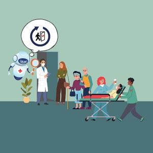 Helse Bergen, exit report: The use of artificial intelligence (AI) in the follow-up of vulnerable patients