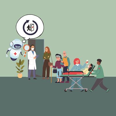 Illustrasjonsbilde av pasienter på sykehus